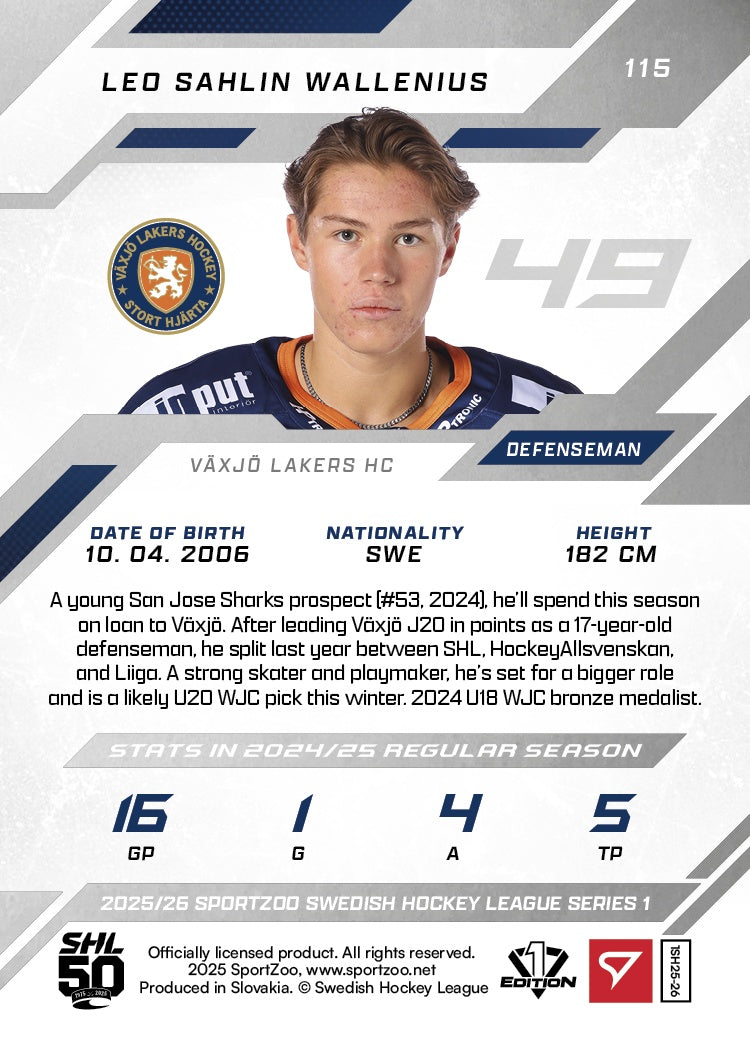 115 VLH LEO S. WALLENIUS - PINK