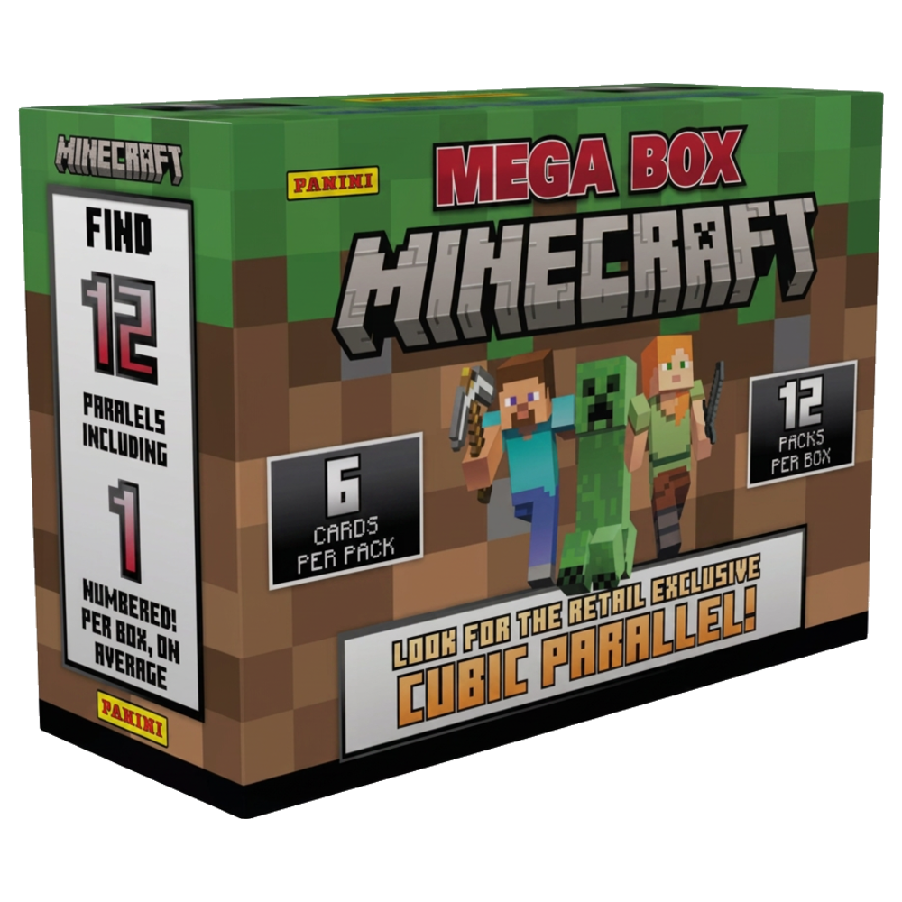 2024 Panini Minecraft Trading Card Mega Box