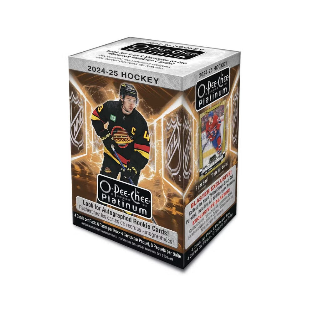 2024-25 O-Pee-Chee Platinum Hockey Blaster Box – NHL Hockeykort