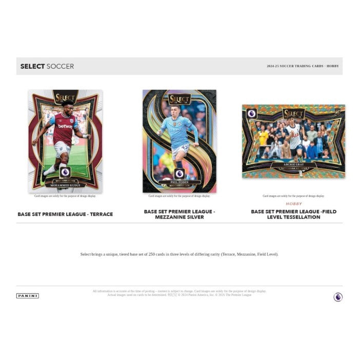 2024-25 Panini Select Premier League – Hobby Box