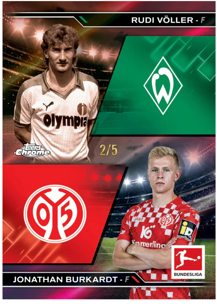 2024/25 Topps Chrome Bundesliga Hobby Box – Autograf, Refractors & Inserts