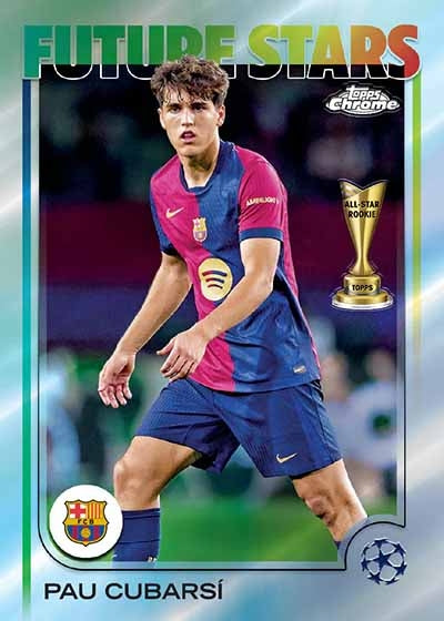 2024-25 Topps Chrome® UEFA Club Competitions - Value Box