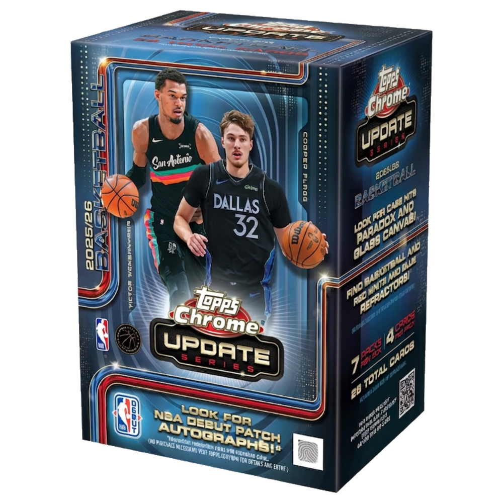 2025-26 Topps Chrome Updates Basketball Value Box