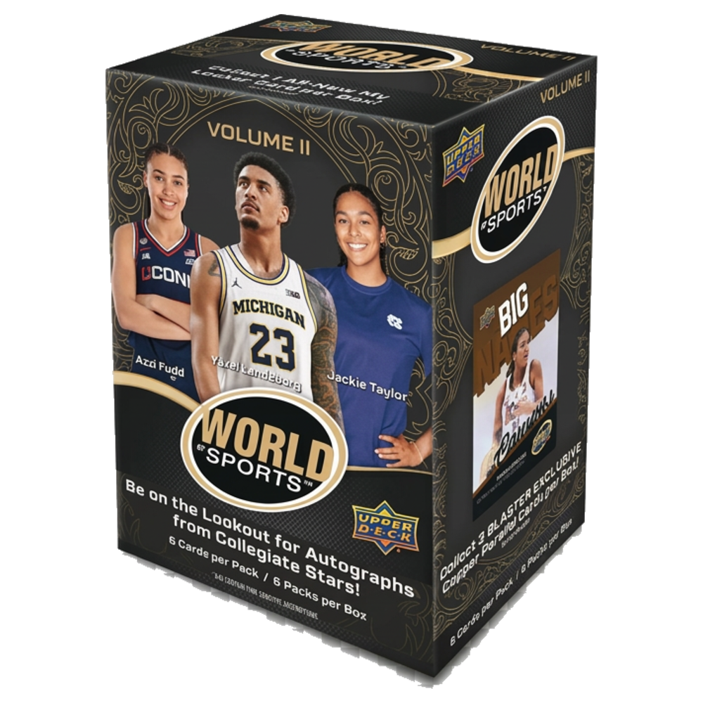 2025 Upper Deck World of Sports Vol 2 Blaster Box