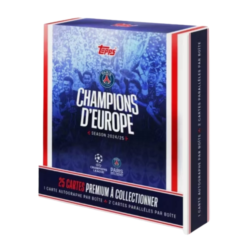 2025 Topps Soccer Paris Saint-Germain: Champions d’Europe Hobby Box