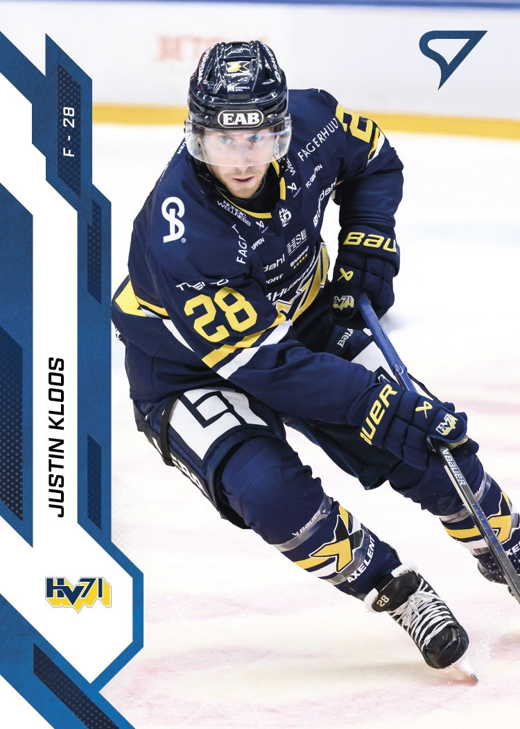 228 HV71 JUSTIN KLOOS - BLUE