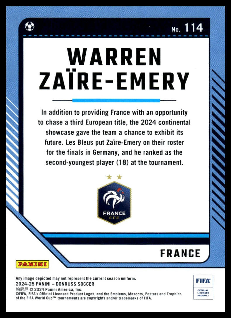 Warren Zaire-Emery - 2024-25 Donruss