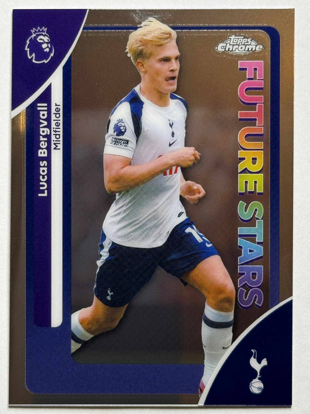 Lucas Bergvall - Base - Topps Chrome PL 25/26