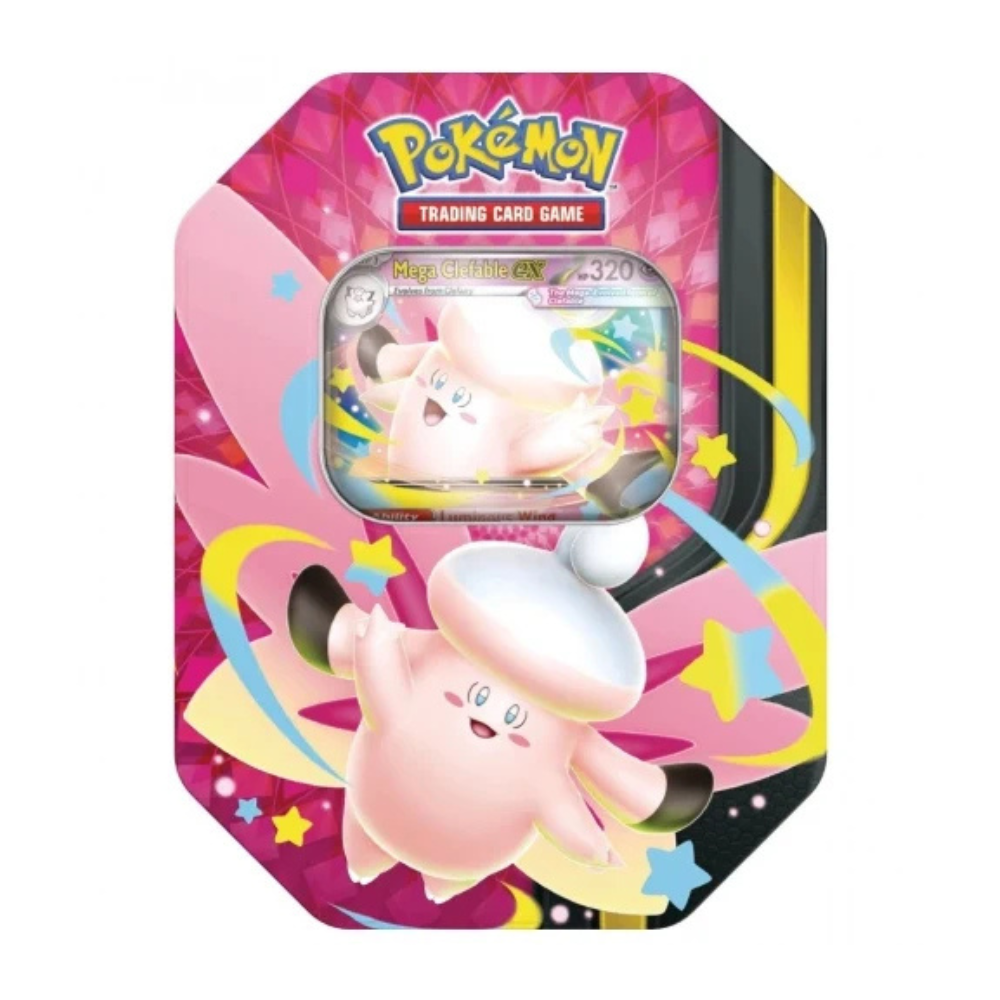 Pokémon Summer Tin 2026 - Mega Clefable EX
