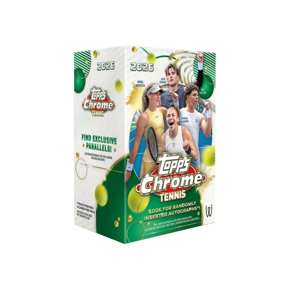 2026 Topps Chrome Tennis Value Box