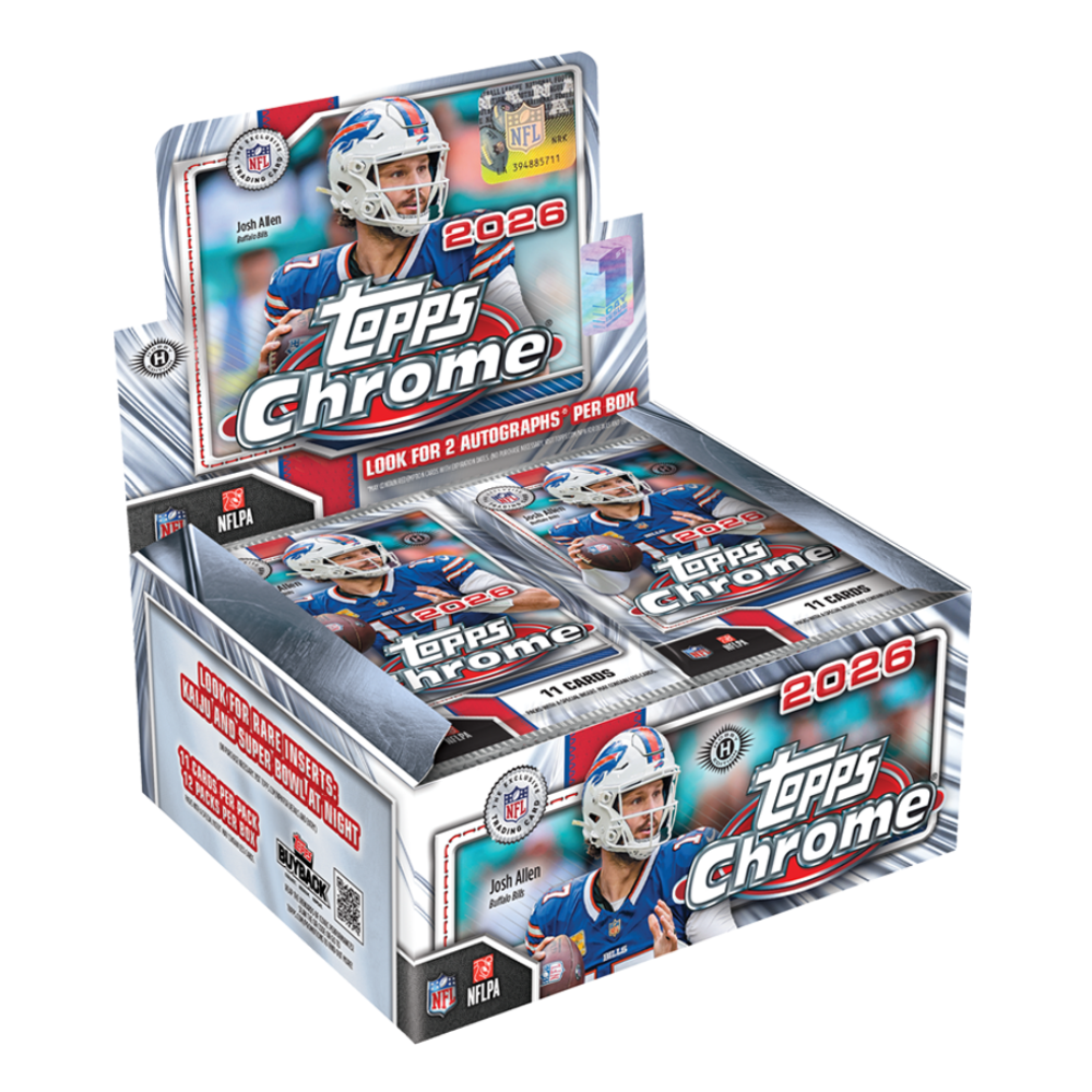 2026 Topps Chrome Football - Jumbo Box