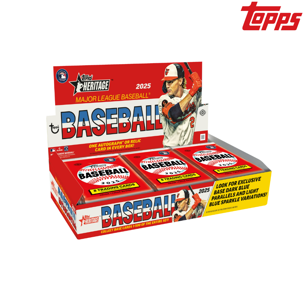 2025 Topps Heritage Baseball - Hobby Box