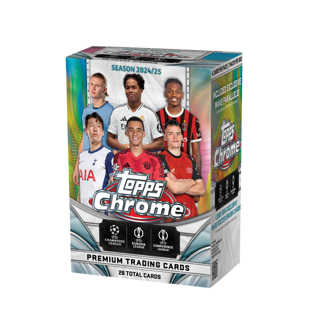 2024-25 Topps Chrome® UEFA Club Competitions - Value Box