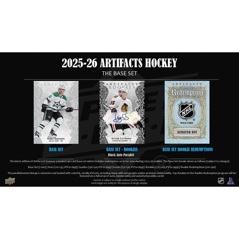 Upper Deck Artifacts 2025-26 Hobby