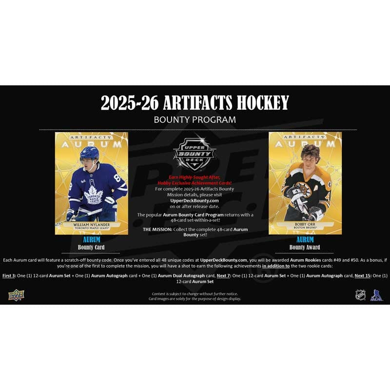Upper Deck Artifacts 2025-26 Hobby