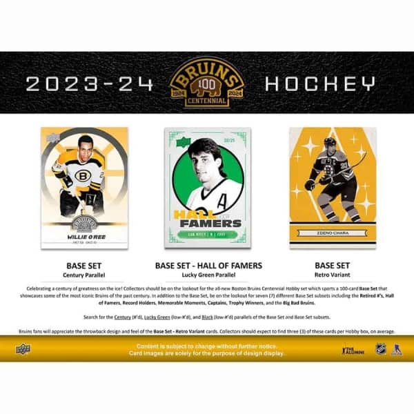 2023-24 Upper Deck Boston Bruins Centennial
