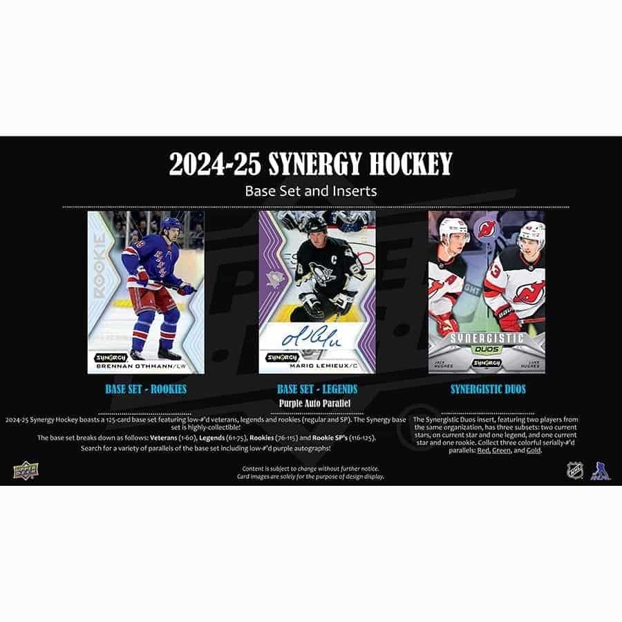 2024/25 Upper Deck Synergy Hockey NHL Hobby Box