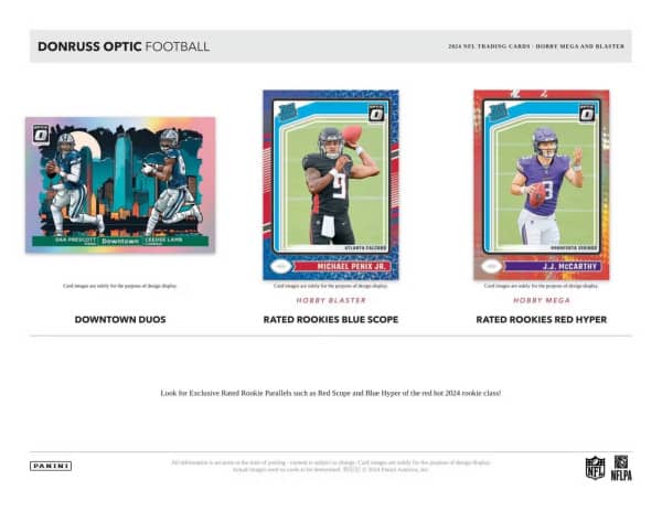 2024 Donruss Optic Football - Blaster Box
