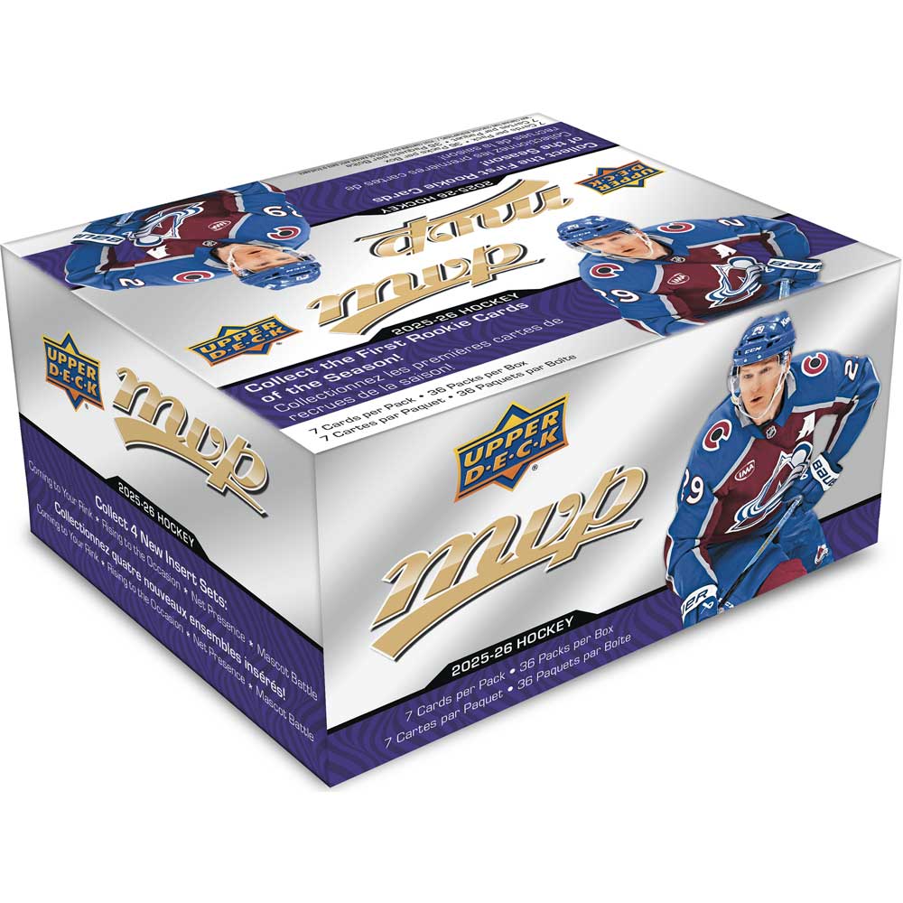 2025-26 Upper Deck MVP Hockey Retail Box (36-pack)