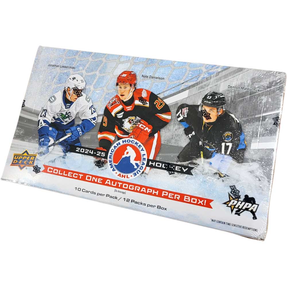 2024-25 Upper Deck AHL Hockey Hobby Box
