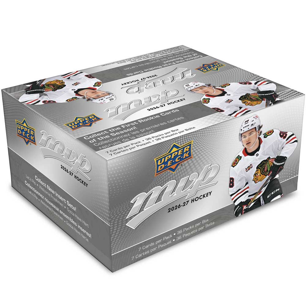 2026-27 Upper Deck MVP Hockey Retail Box (36 Paket)