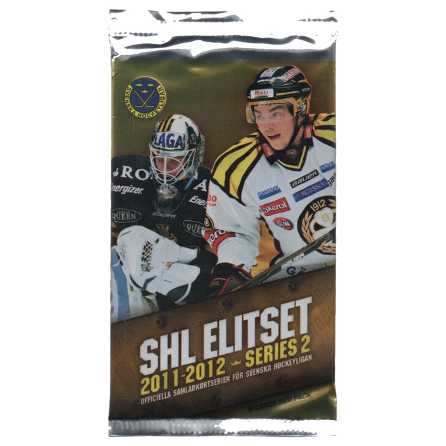 SHL Elitset 11/12 Series 2 Hockey Hobby Pack samlarkort, officiella elitserien hockeybilder säsongen 2011-2012.