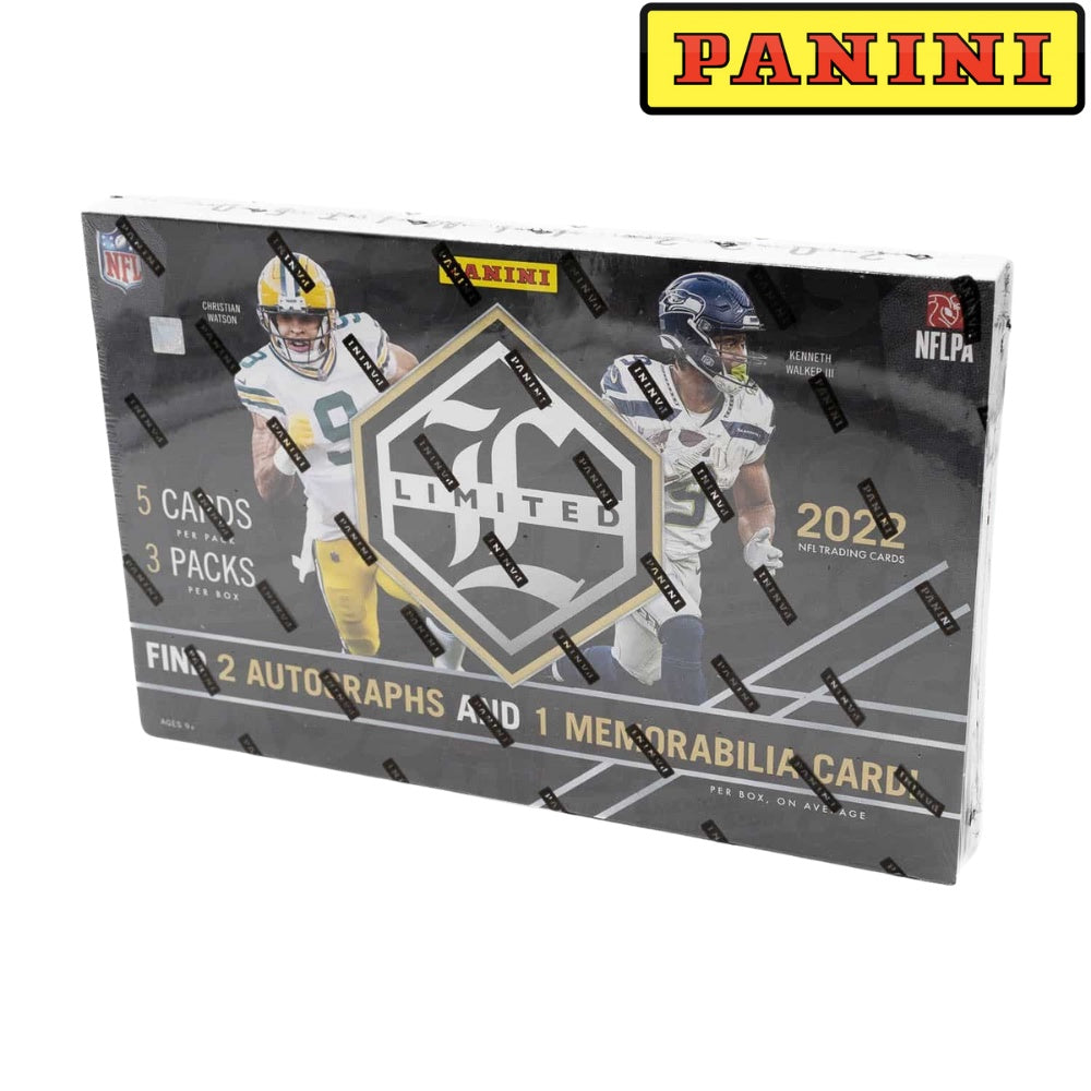 Nfl Rpa Cards 2022 Panini Limited Football Hobby Box – NFL RPA & Autos