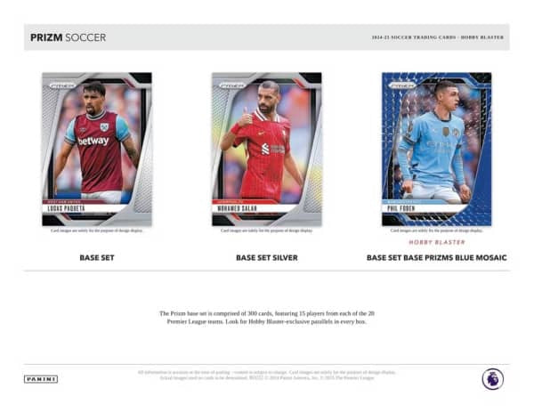 2024/25 Panini Prizm Premier League Soccer EPL Blaster Box