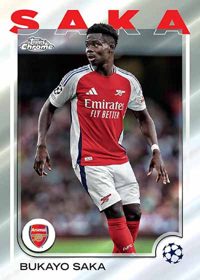 2024-25 Topps Chrome® UEFA Club Competitions - Hanger Box