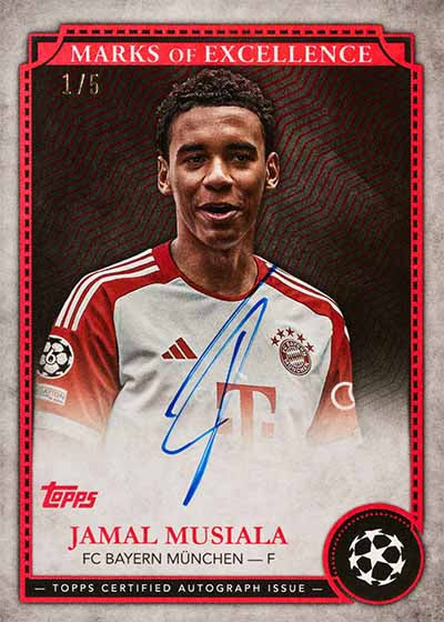 2024-25 Topps Chrome® UEFA Club Competitions - Jumbo Box