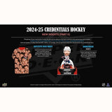 2024/25 Upper Deck Credentials Hockey - Hobby Box