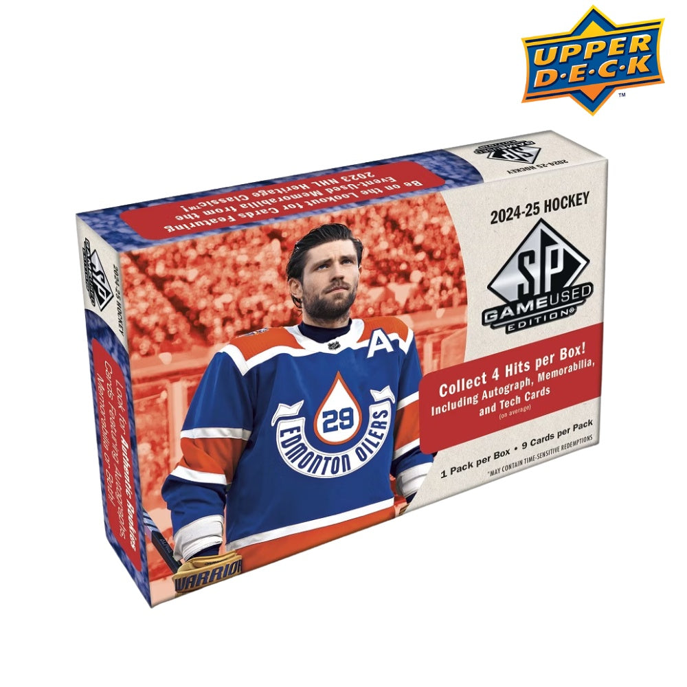 2024-25 Upper Deck SP Game Used Hockey Hobby Box