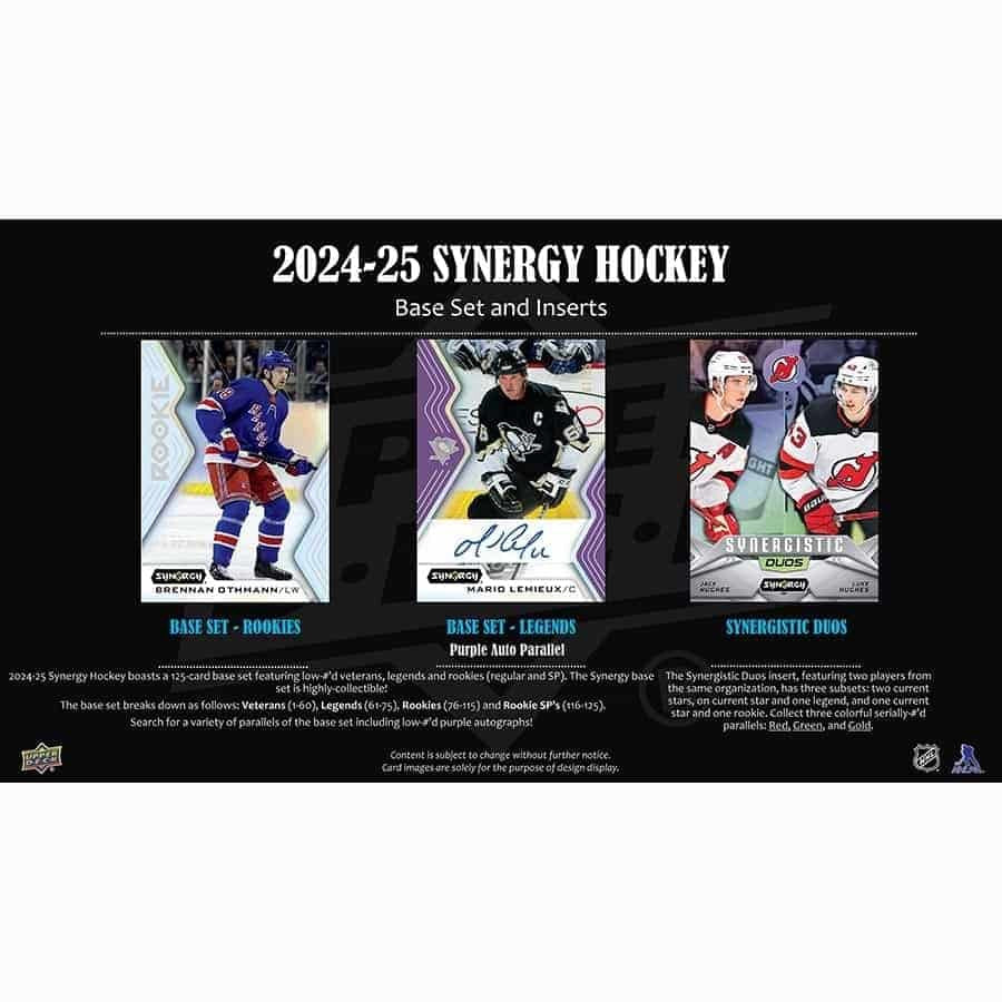 2024/25 Upper Deck Synergy Hockey NHL Hobby Box