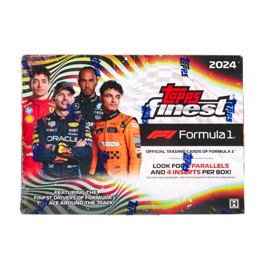 Topps Finest Formula 1 F1 Racing Hobby Box 2024 | Samlarkort F1