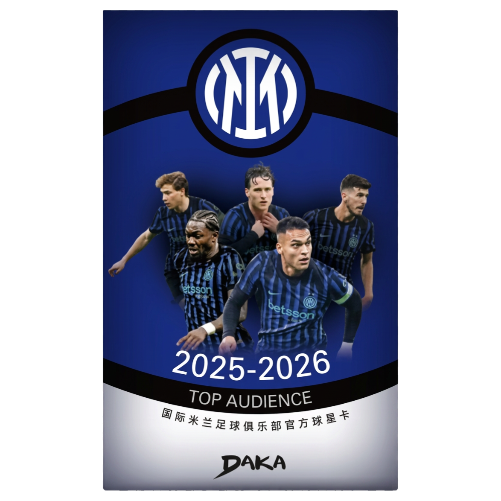 2025-26 Daka Inter Milan Top Audience Hobby Box