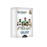 2025-26 Daka Real Madrid Top Audience Box, samlarbox med fotbollskort för samlare.