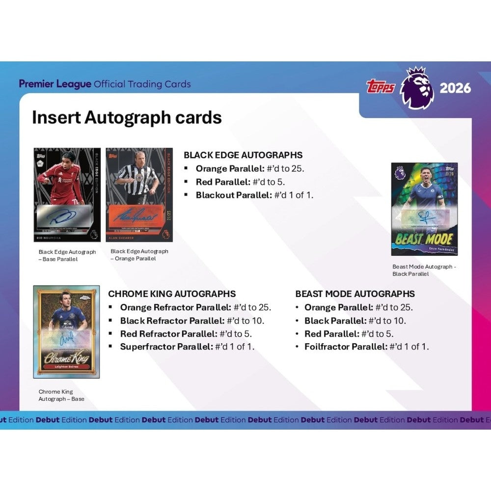 2025-26 Topps Premier League - Hobby Box
