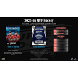 2025-26 Upper Deck MVP Hockey Hobby Box – Rookies, Inserts & Parallels
