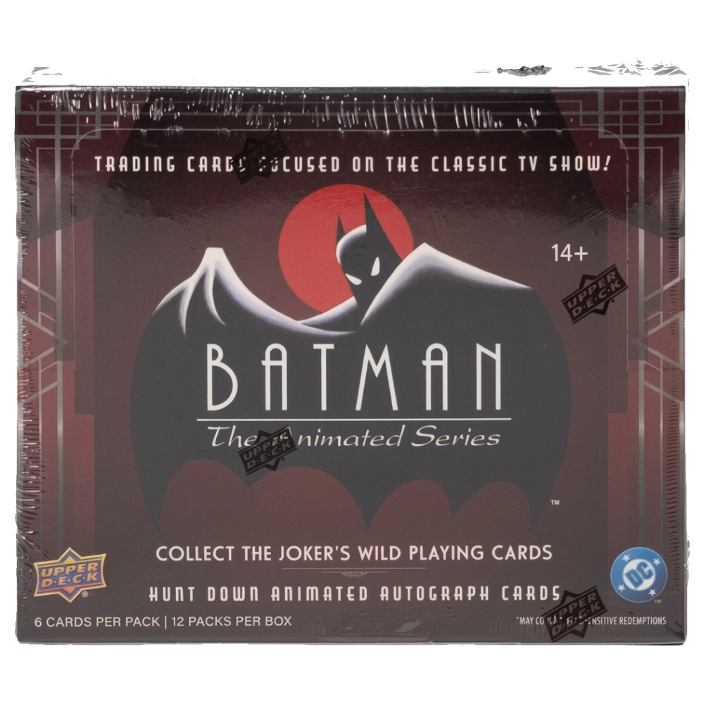 2026 Upper Deck Batman The Animated Series Hobby Box
