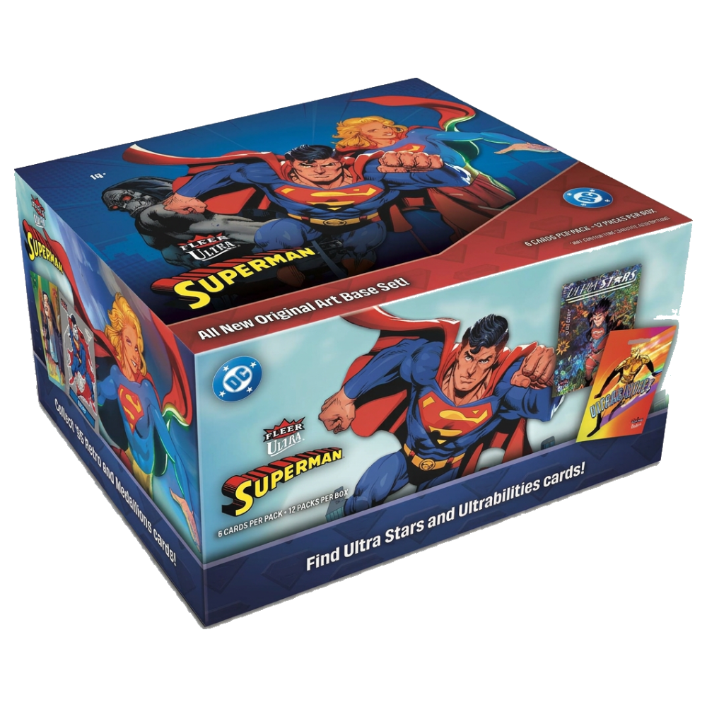 2026 Upper Deck Fleer Ultra Superman Hobby Box