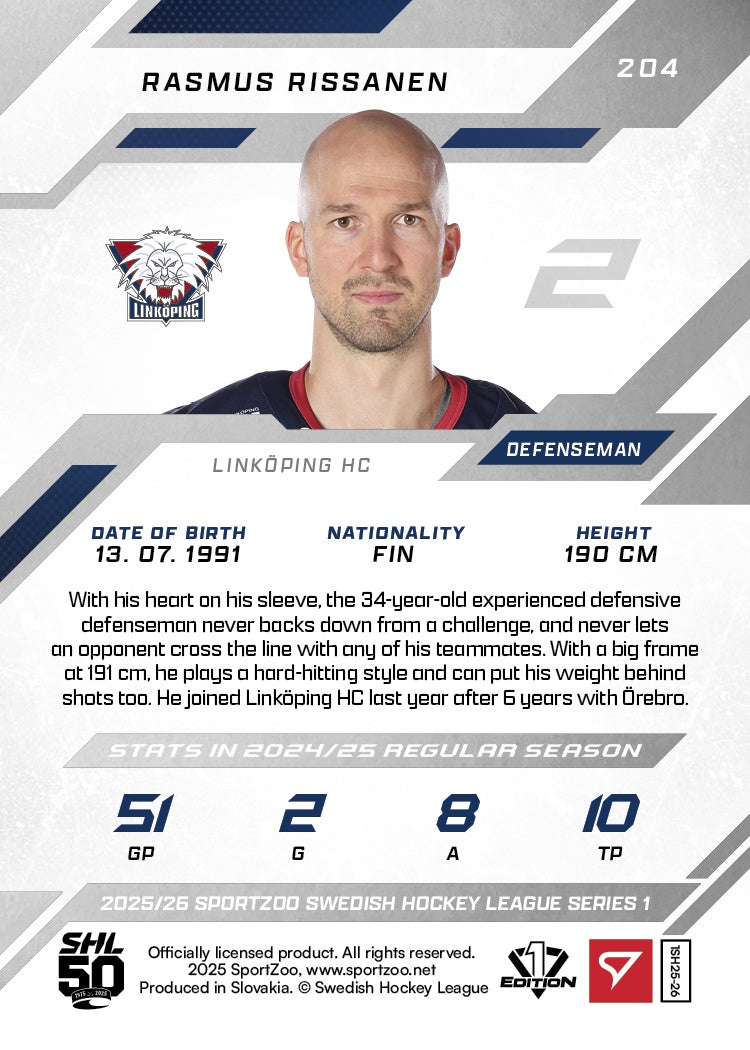 204 LHC R. RISSANEN - PINK