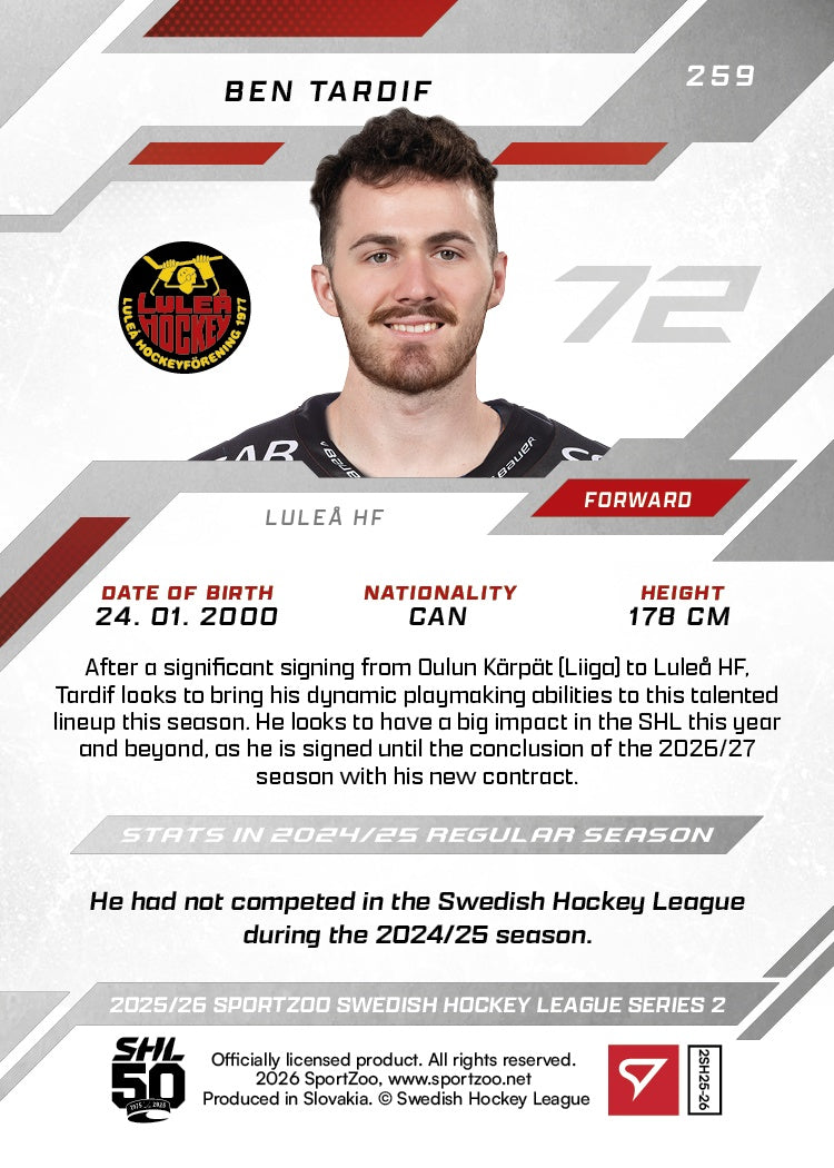 259 LHF Ben Tardif BLUE