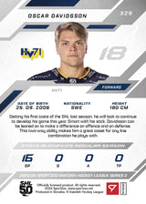 329 HV71 Oscar Davidsson BLUE