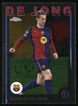 Frenkie de Jong på officiellt FC Barcelona-fotbollskort i hemmatröja, samlarobjekt för Barça-fans.