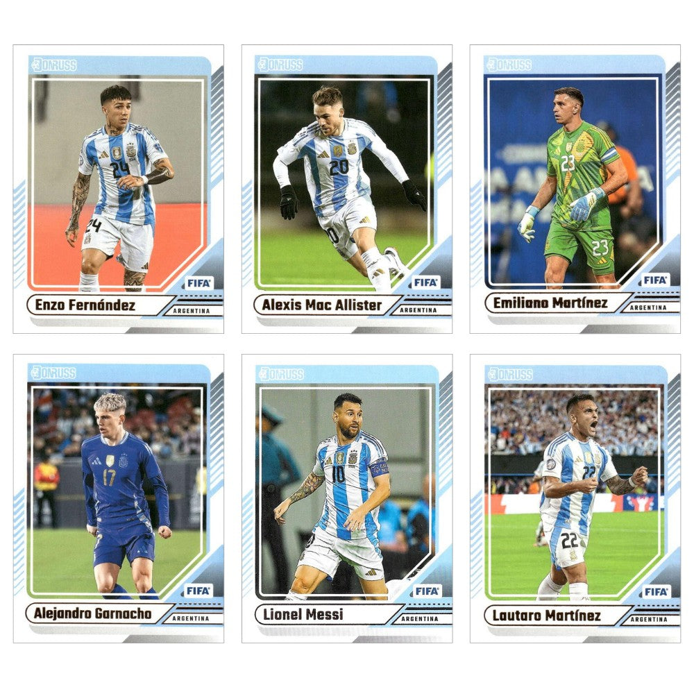 Argentina - 6 st Baskort - Panini Donruss Soccer 24/25