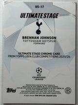 Brennan Johnson - Ultimate Stage - Topps Flagship 25/26