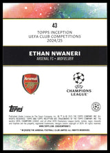 Ethan Nwaneri - Base - Topps Inception UCC 24/25