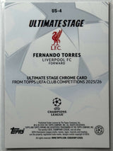 Fernando Torres - Ultimate Stage - Topps Flagship 25/26