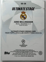Jude Bellingham - Ultimate Stage - Topps Flagship 25/26
