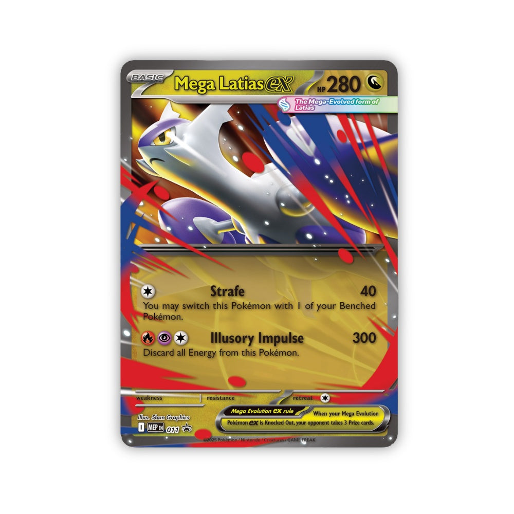 Mega Latias EX - 011 - Mega Evolution Promo - Pokémonkort